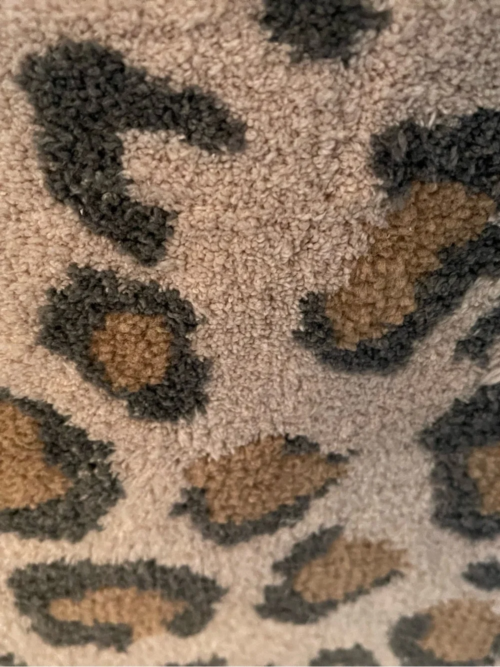 Rachel Zoe Bath Mat Set - Leopard - 17”x24” & 21”x34” Brand New